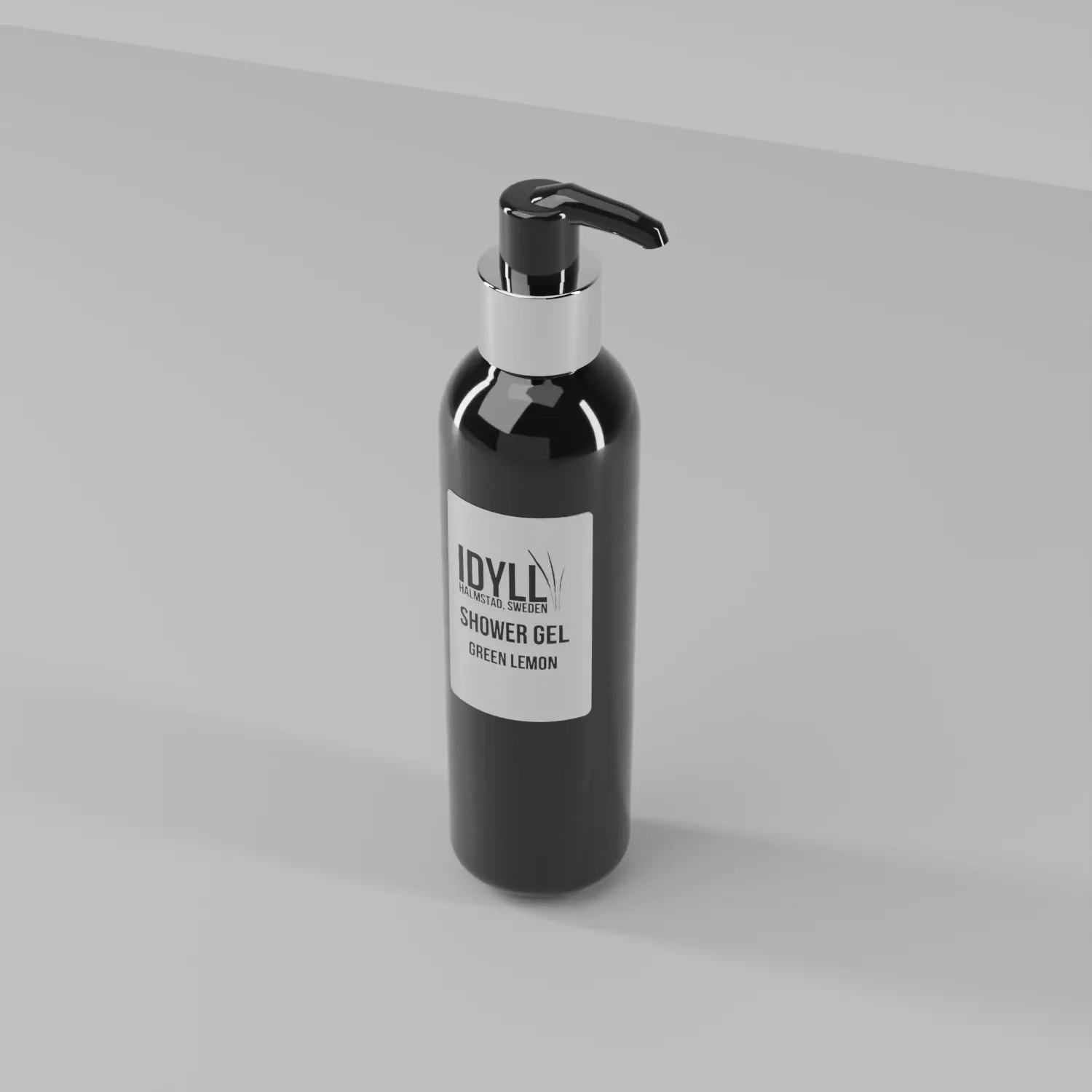 Natural Shower Gel Lemon Fields seen from above and to one side